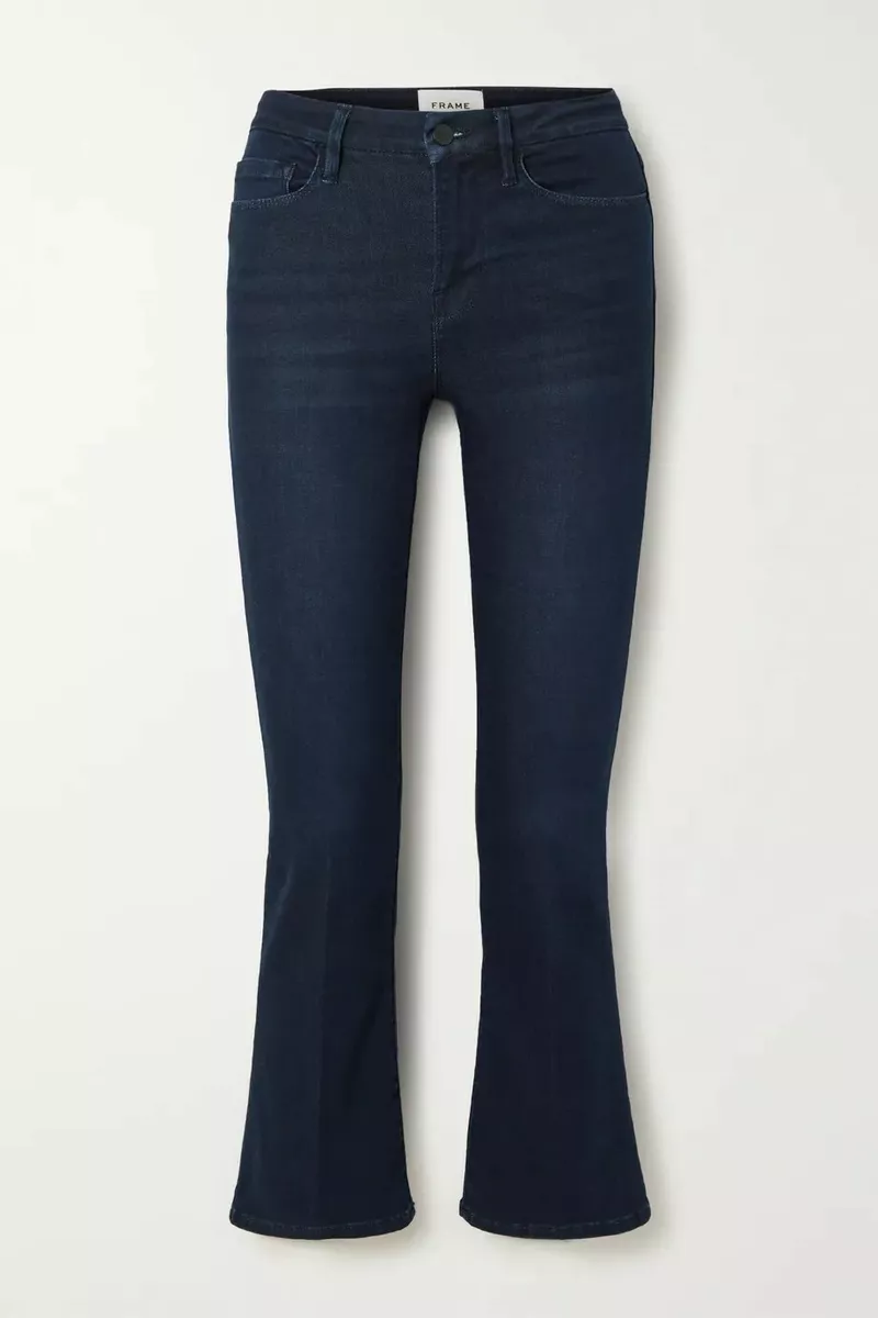 Frame le crop mini bootcut jeans sales