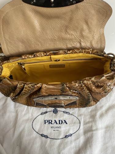 Vintage Prada Bag Snake Skin - Picture 5 of 12