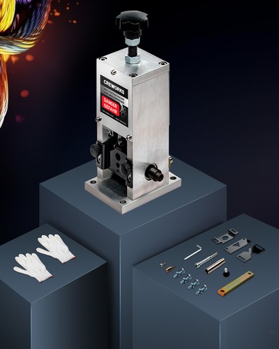 CREWORKS Manual Wire Stripping Machine for 1.5-25 mm Scrap Copper Metal Cables - Picture 9 of 9