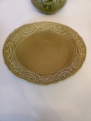 Vintage "regency" ironstone dinnerware pcs. Canonsburg pottery usa - Picture 11 of 12