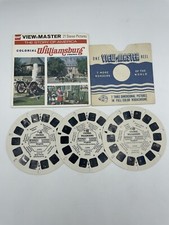 Complete set of three View-Master reels Colonial Williamsburg Bicentennial A813