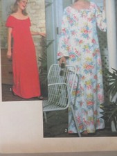 Vtg 70's Simplicity 8463 RAGLAN-SLEEVE CAFTAN Sewing Pattern Woman UNCUT Sz14-16
