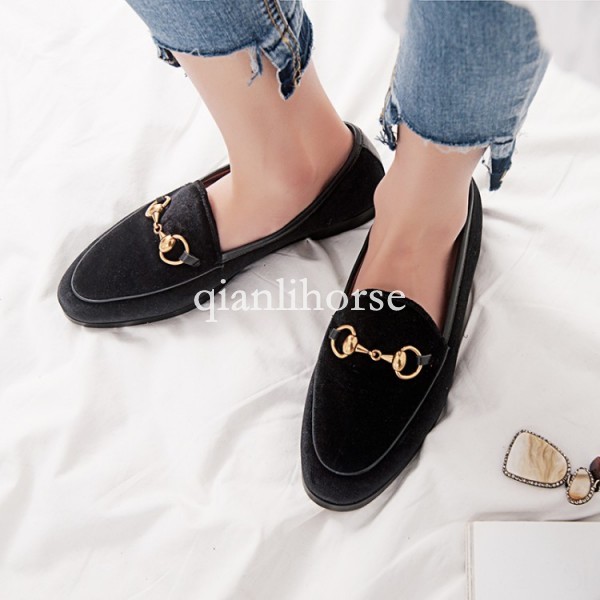 Womens Ladies Velvet Metal Decor Decor Decor Flats Loafers Slip ON Slippers shoes Oxfords SZ a539ae Womens Ladies Velvet Metal Decor Decor Decor Flats Loafers Slip ON Slippers shoes Oxfords SZ a539ae