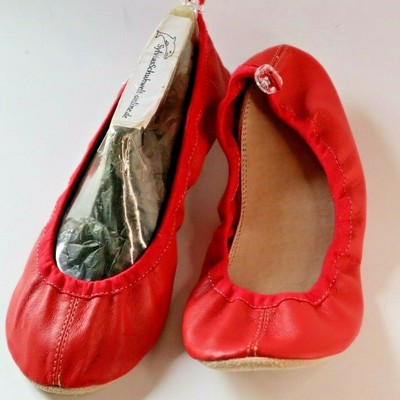 MajestiBallerina Ballettschläppchen Ballettschuhe TanyaStyle lowcut WSV red