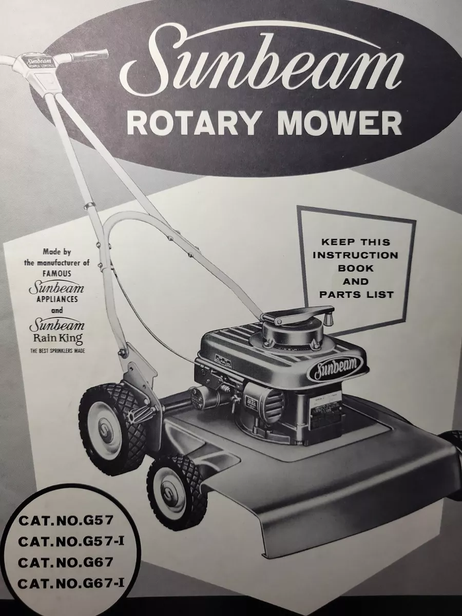 Rotary lawn sale mower parts