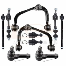 Front Upper Control Arms Tie Rods Lower Ball Joints Kit For Ford F-150 2WD