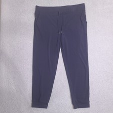 Cozy Earth Mens Bamboo Jogger Pants 2XL Navy Blue Drawstring Lounge EUC