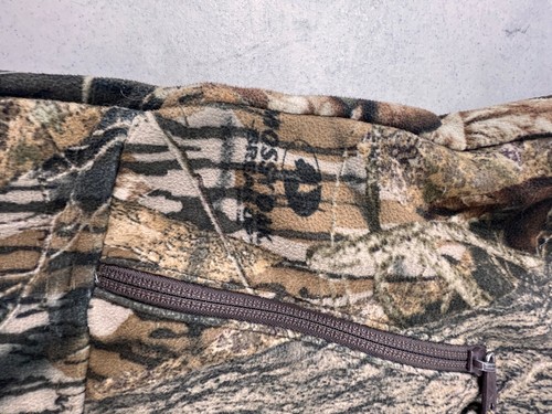 GAMEHIDE MEN'S LARGE MOSSY OAK HYPER FLEECE WEATHER PROOF HUNTING JACKET - Picture 11 of 14