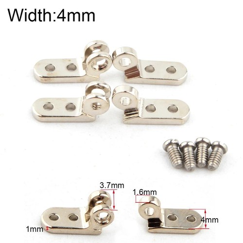 Universal Frame Replacement Eyeglasses Hinges Plastic Sunglasses Repair 10sets - Picture 6 of 8