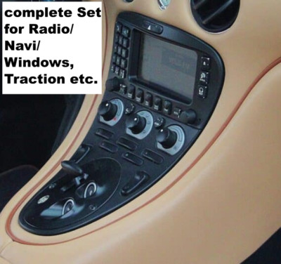 2002-06 MASERATI CAMBIOCORSA COUPE SPYDER DELUXE BUTTON RESTAURATION SET 4200 GT