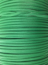 USA Made Kelly Green 550 Paracord Type III 7 Strand Para Cord 10 25 50 100 Feet