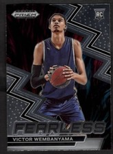 2023 Victor Wembanyama Panini Prizm Draft Picks Basketball Rookie RC Fearless #1