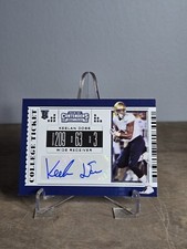 2019 Panini Contenders Draft Picks - College Ticket #154 Keelan Doss Auto Rookie