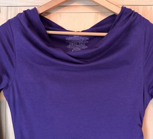 NWT Patagonia Soft Stretch Dress Women’s Small Purple Seabreaks Asymmetric Hem - Picture 2 of 13