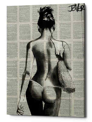 Epic Graffiti ''Summertime'' by Loui Jover, Giclee Canvas Wall Art