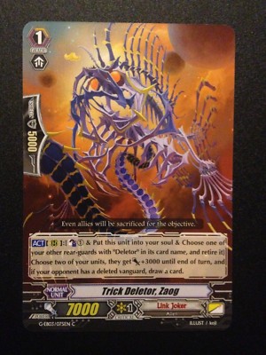 Cardfight Vanguard: Trick Deletor, Zaog G-EB03/075DE C - Link Joker