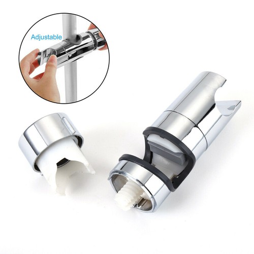 20-25mm Universal Verstellbar Duschkopfhalterung Halter Poliert Chrom für Stange - Bild 7 von 13