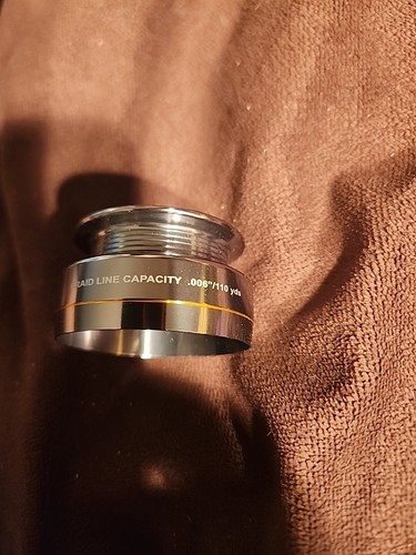 Spare Spool Johnny Morris Signature Series Spinning Reel Silver Top .006"/110yds - Picture 2 of 5