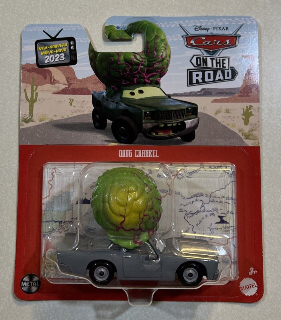 NEW 2023 DISNEY PIXAR CARS DOUG CRANKEL BIG BRAIN ZOMBIE VHTF | eBay