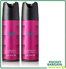Jeer Original Deodorant Body Spray for Men 150 ml (Pack of 150 2)
