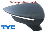 Tyc 331-0077-2 Abdeckung FüR AußEnspiegel Rechts FüR Seat