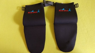 Schwimmstrümpfe Schwarz Größe L Blue Dive Neu (Strümpfgröße 38 bis 42 )