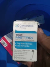 True Metrix Blood Glucose Test Strips 50Ct. Exp. 11/102026 New In Sealed Box