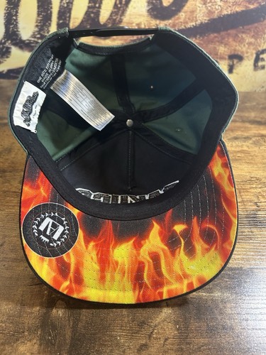 My Hero Academia Bakugo Hat Cap Snap Back Embroidered Flame Anime Mens - Picture 4 of 9