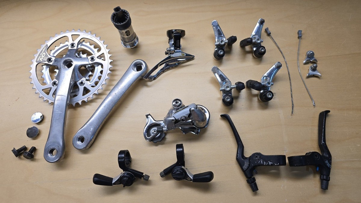 VINTAGE 1990s Suntour XC Expert MD Mountain Bike Groupset,LOW