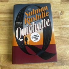 Product Image: Salman Rushdie Quichotte Signed Autographed 1st Edition Hardcover 2019 A Novel