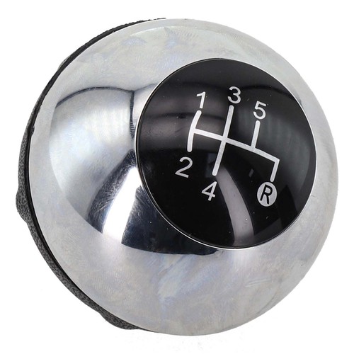 Chrome Gear Knob Car Interior Upgrade Chrome Black Finish High-quality Material - Picture 11 of 12