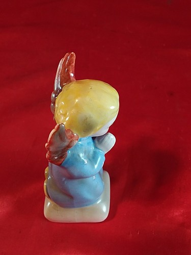 2 Antike Goebel ? Figuren Kniende 🙏 Betende Engel Weinachten (4454) - Bild 20 von 23