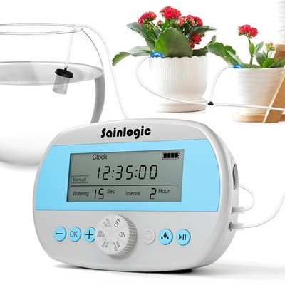 Automatic Plant Waterer for 15 Potted Plants, Smart Self Watering System with...
