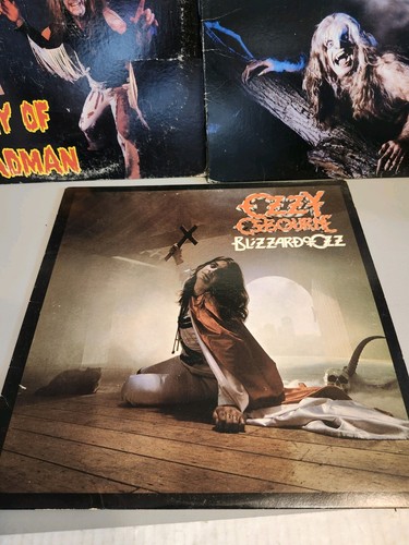 Ozzy Osbourne- Blizzard Of Ozz ,madman,bark At The Moon Lot - Bild 4 von 9