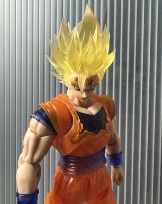 SH Figuarts Son Goku SSJ2 Beast Deities / Kong Studios clear color