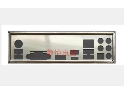 NEW Backplate I/O   For BIOSTAR X470GTN IO   *tm