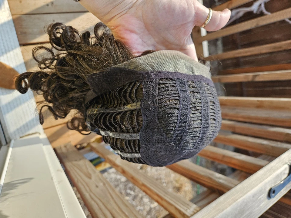 Peluca de cabello sintética Raquel Welch RL14/25SS, negra apagada, flash Click Click Foto 4 de 4