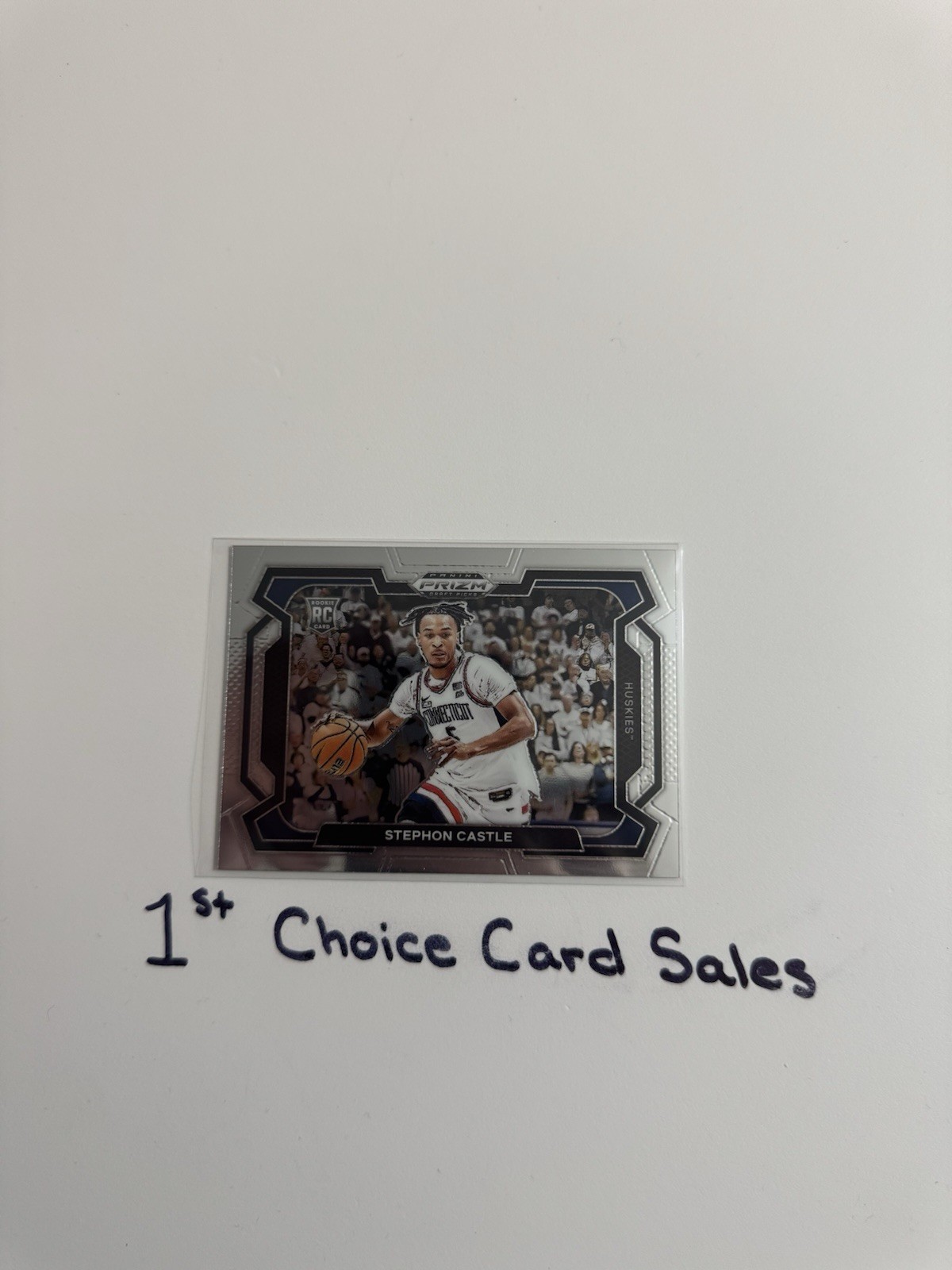 2024 Panini Prizm Draft Basketball Rookie Variation #17 Stephon Castle