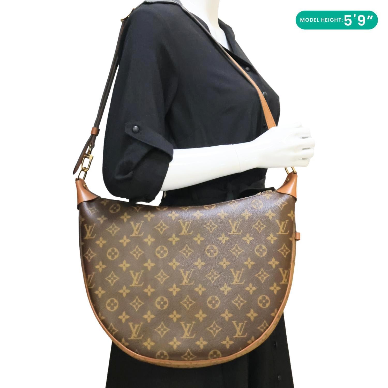 LOUIS VUITTON Loop Monogram Reverse Canvas Hobo B… - image 2