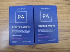 2-Body Health Perfect Amino Mixed Berry 15 Single Serving Packets in ea box 5/27