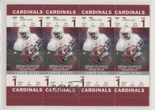 2003 Fleer Authentix Tickets Lower Level Anquan Boldin #104A Rookie RC