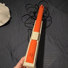 Nintendo Zapper Light Gun Orange Beige Wired for NES Console 1980s
