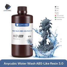 【buy 3 pay 2】ANYCUBIC Water-Wash ABS-Like Resin 3.0 Resin Low-Shrinkage Rate