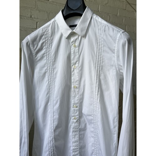 GUCCI Shirt Button Up Long Sleeve Formal TOM FORD Era Vintage Size L 42 16 1/2 - Picture 4 of 9