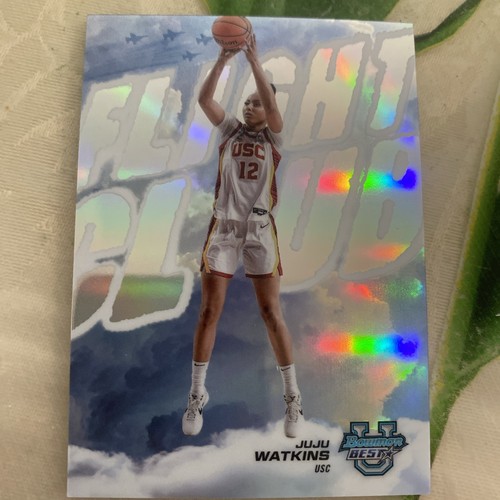 Juju Watkins #FC-15 2024 Bowman Best University Flight Club card