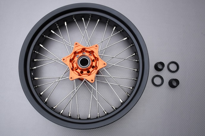 Roue avant à rayons 3.5x17 KTM 690 Supermoto 2007-2009