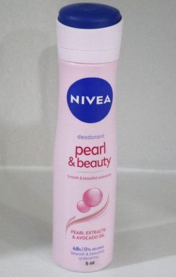 Nivea Pearl & Beauty Deodorant 5 oz Pearl Extracts & Avocado Oil