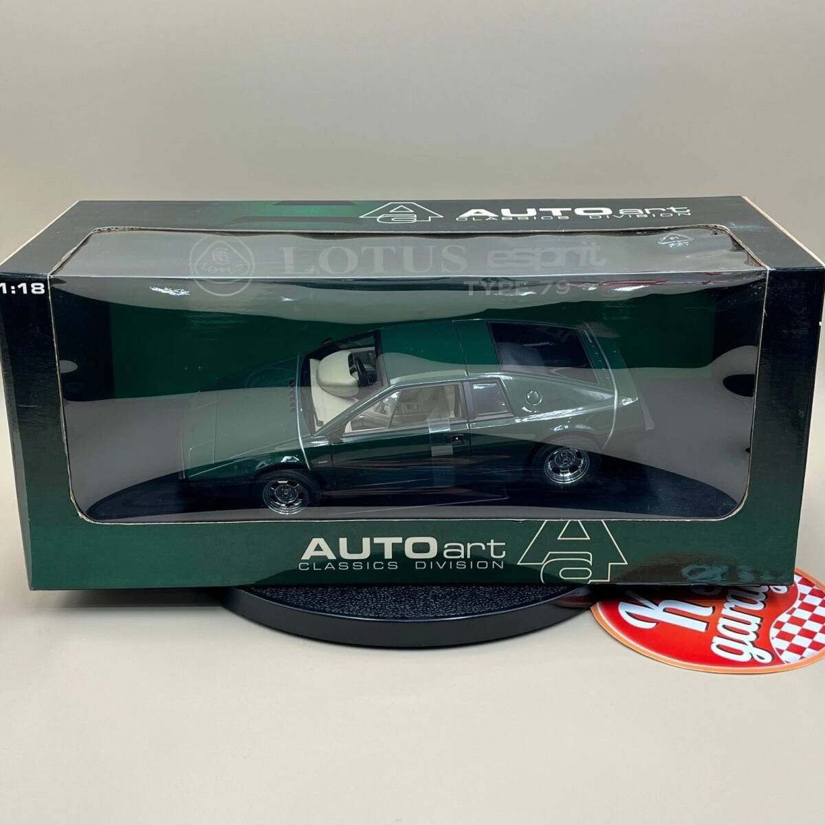 AUTOart Lotus Esprit Type S2 1979 RHD Green 75302