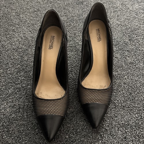 Michael Kors Shoes Black With Netted Look size 9 1/2 - Picture 1 of 8
