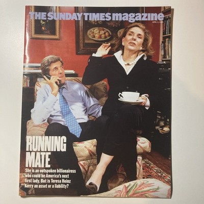 Sunday Times Magazine April 4th  2004 - Running Mate